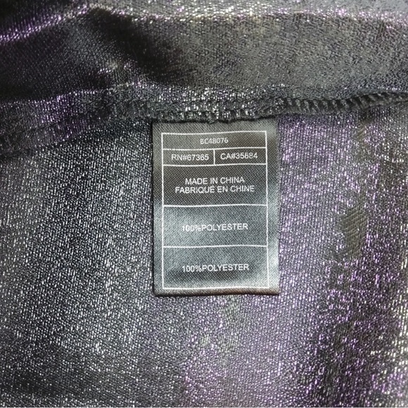 BB Dakota Jensine Fit and Flare Retro Metallic Striped Mini Dress Size 6 NEW - Picture 7 of 9